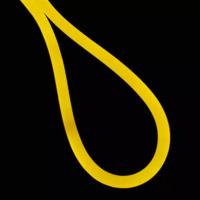 220 Volt 25 Metre Amber Neon Şerit LED