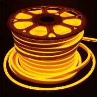 220 Volt 25 Metre Amber Neon Şerit LED