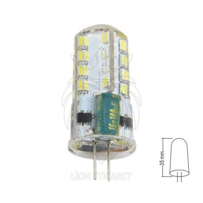 3 Watt 12 Volt G4 Kapsül LED Ampul