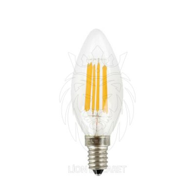 E14 Düz Rustik LED Ampul Günışığı